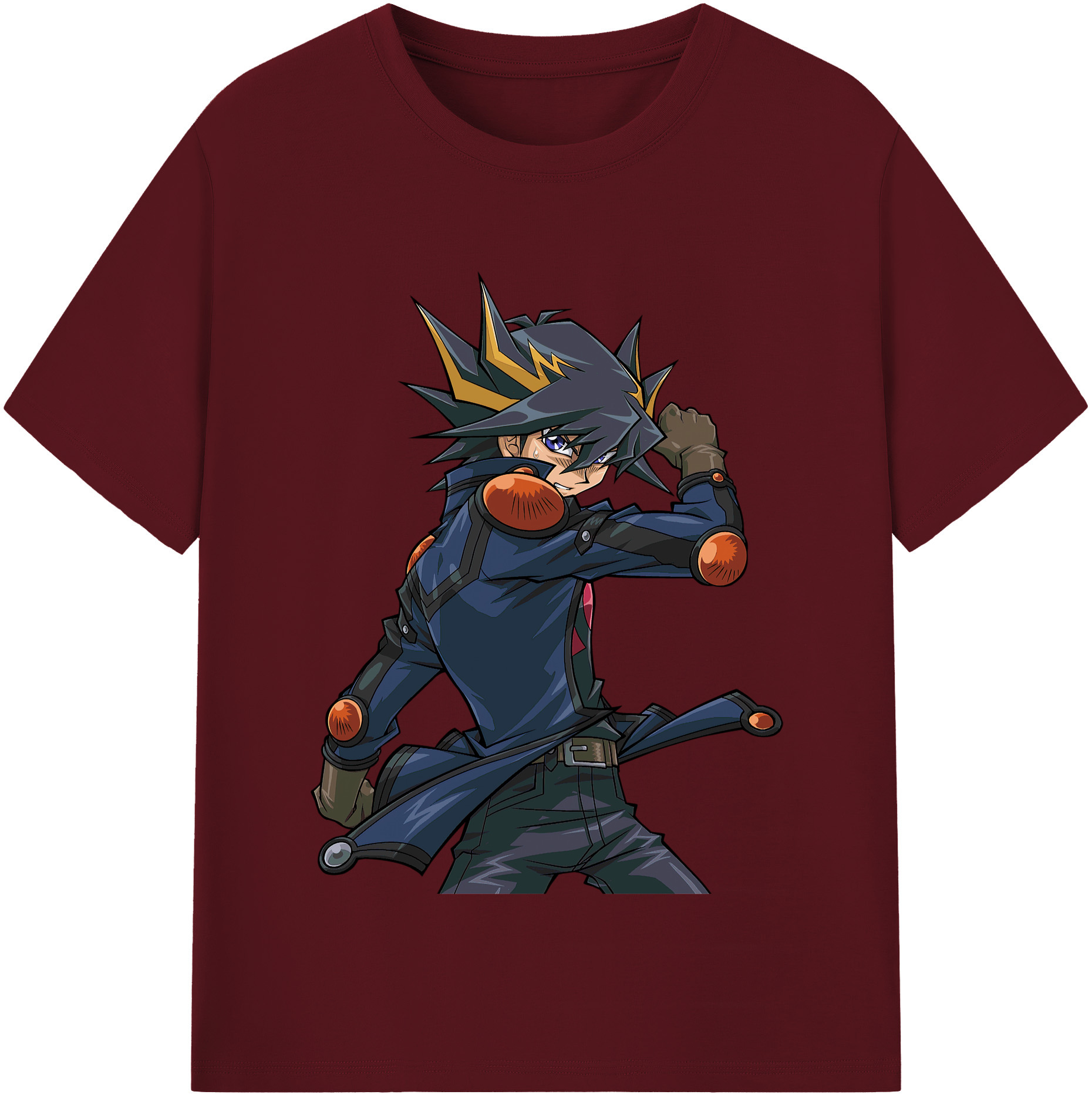 （画像用） 遊☆戯☆王 Yu-Gi-Oh! 綿100％半袖Tシャツ（フロントプリント）